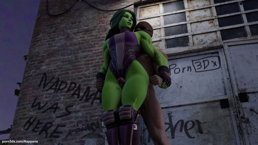 She-Hulk Thighjob