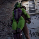 She-Hulk Thighjob
