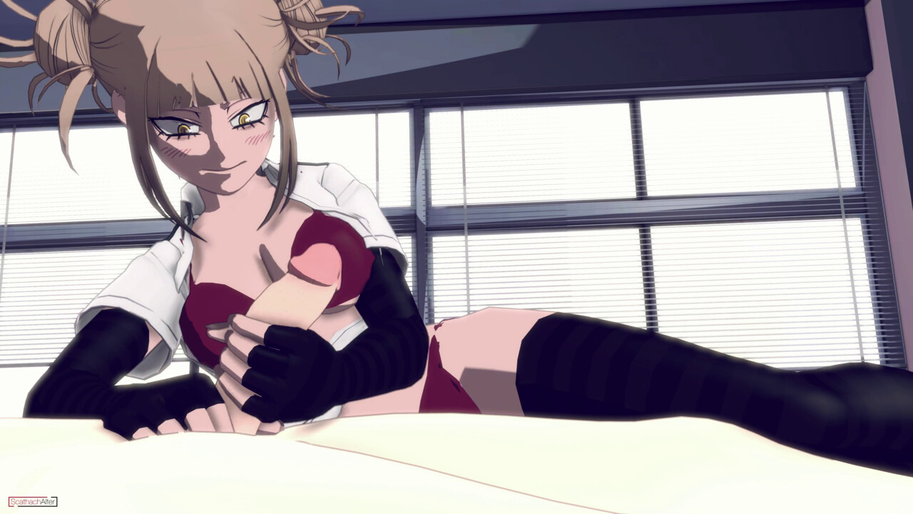 Toga Himiko Giving A Handjob