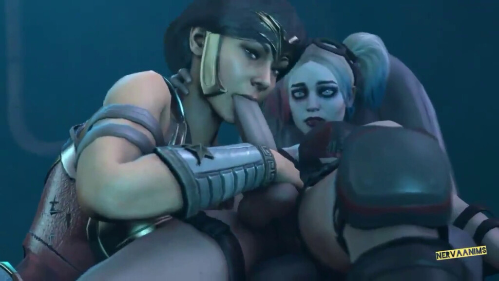Wonder Woman and Futa Harley