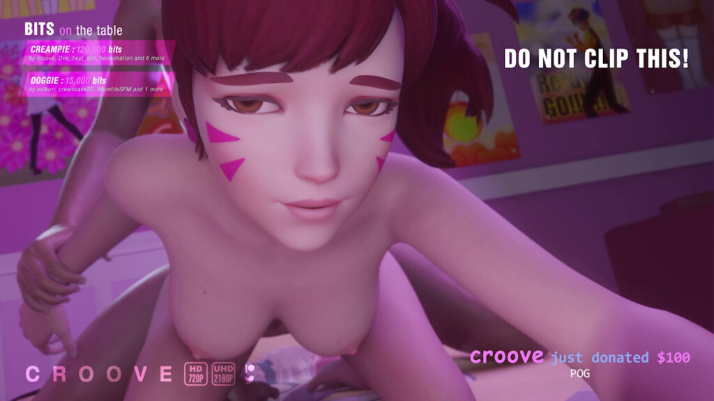 D.va Doggystyle Livestream