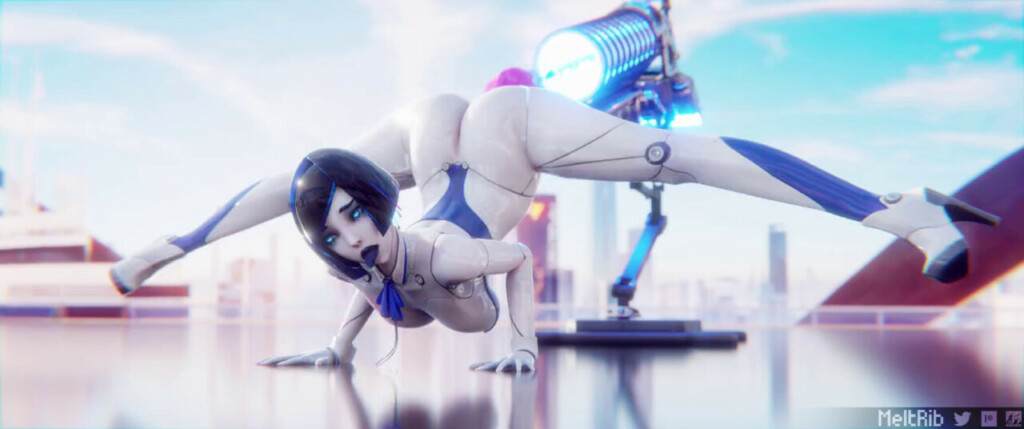Demi gets fucked by machine