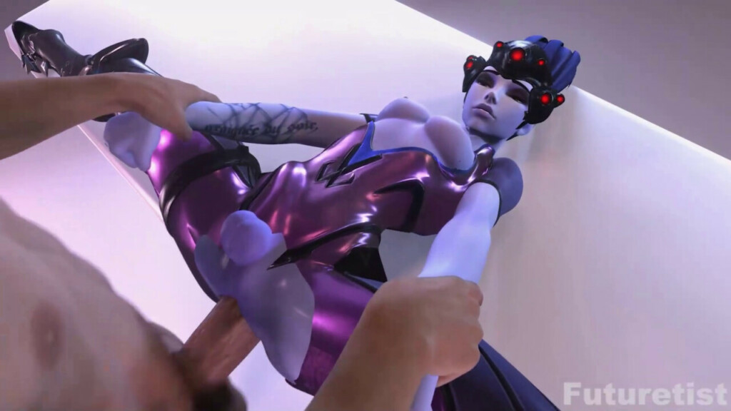 Futa Widowmaker split and fuck