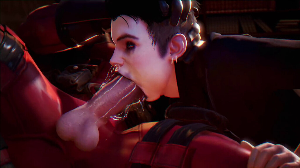 Negasonic Teenage Warhead mouth fucked