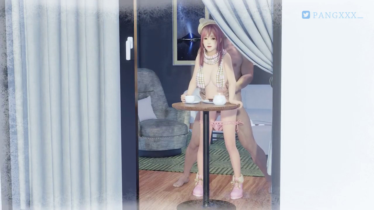 Honoka Keeping Herself Warm