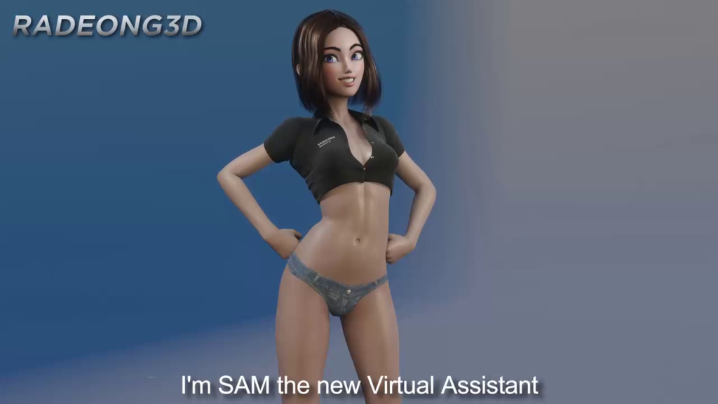 Sam cummed bodyshot