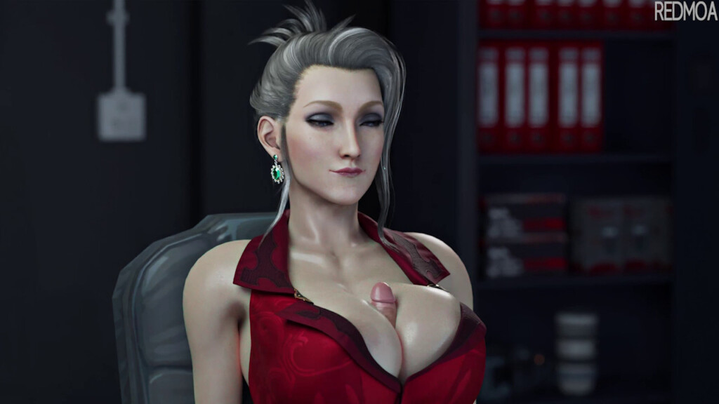 Cumming on Scarlet Boobs