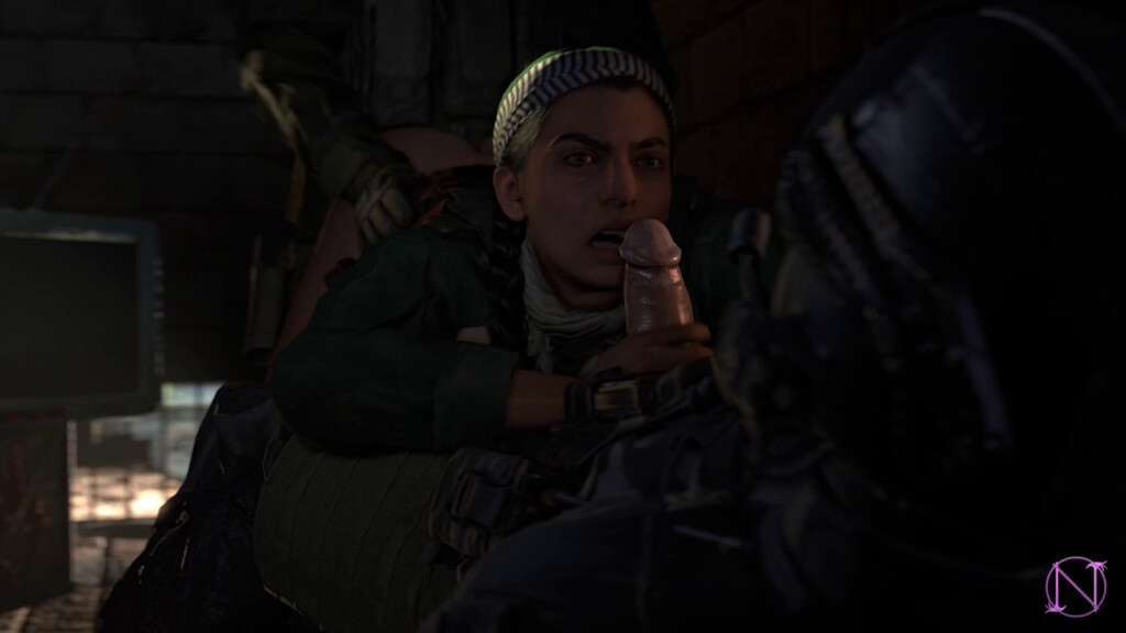 Farah Karim gets spit-roasted 2