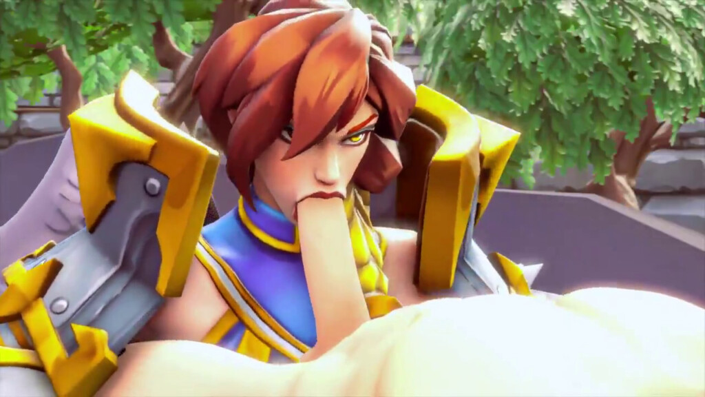 Furia giving a blowjob