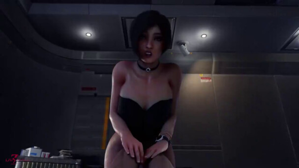 Gets tied up by Ada Wong (Preview)