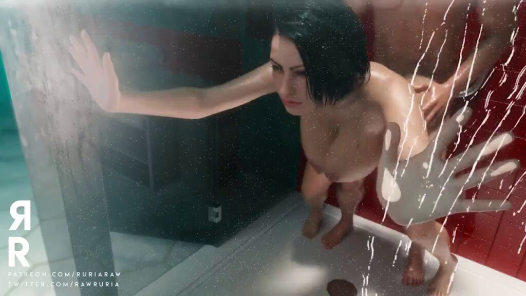 Jill Valentin gets fucked in the shower