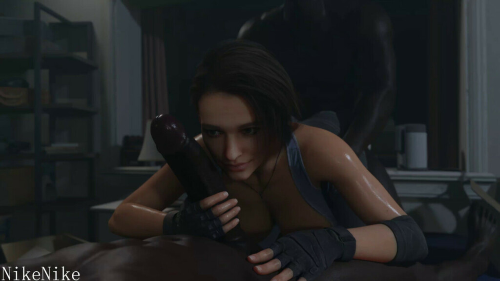 Jill Valentine BBC Threesome