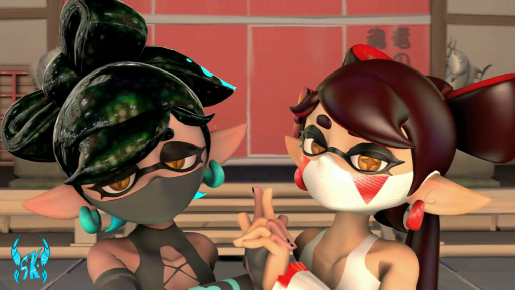Ninja Marie and Callie