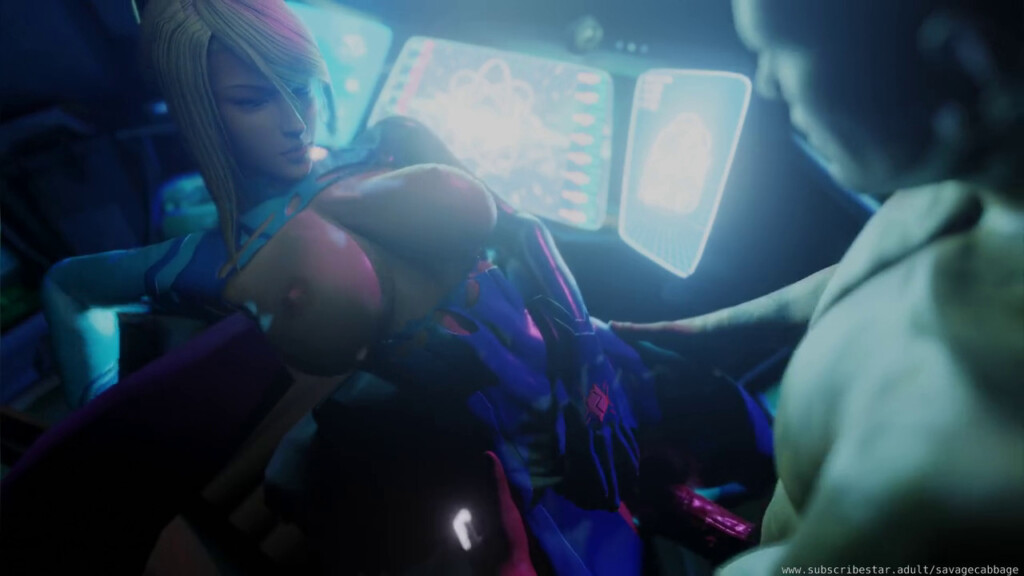 Samus taking a break between missions