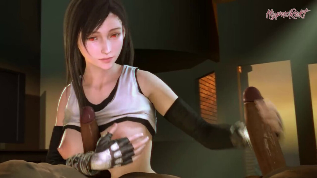 Tifa Lockhart multitasking
