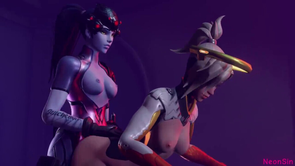 Mercy gets fucked by Futa Widowmaker