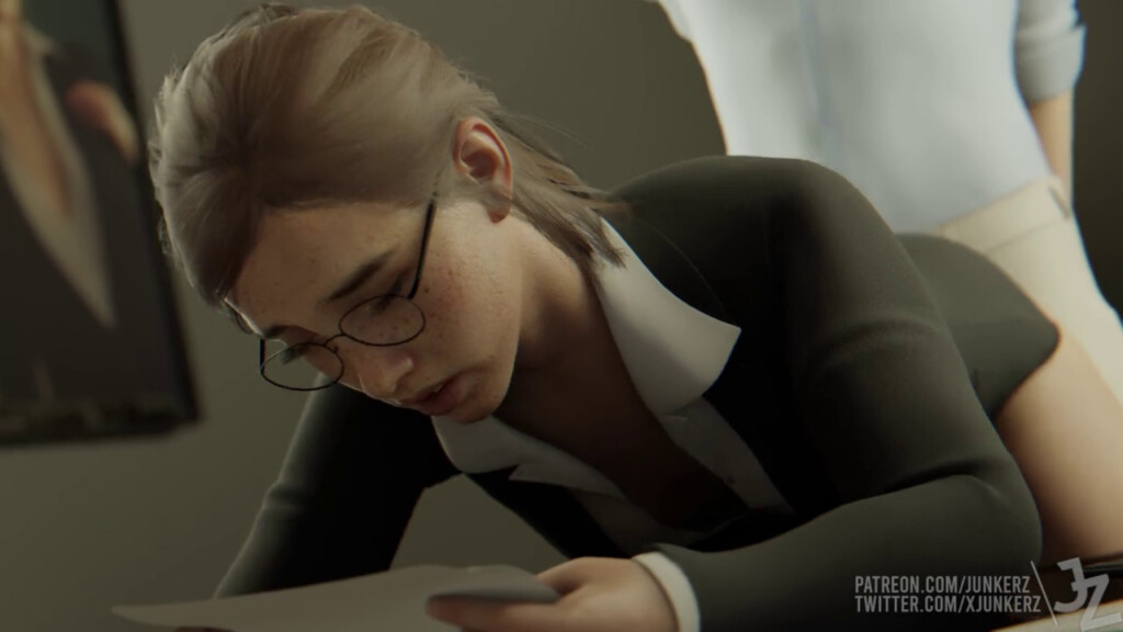 Secretary Ellie gets fucked