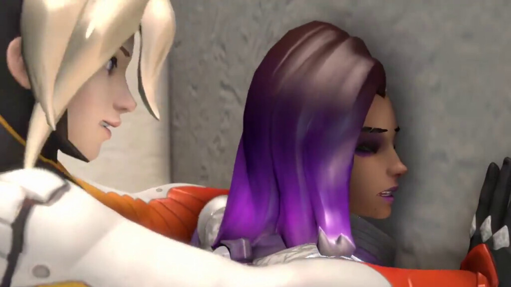 Sombra gets fucked by Futa Mercy