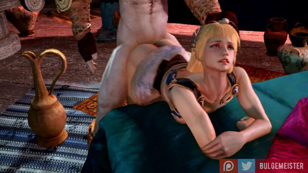 Sophitia gets fucked by Kratos
