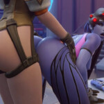 Widowmaker gets fucked by Futa Tracer