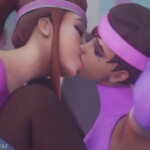 Brigitte and Sombra at the Gym