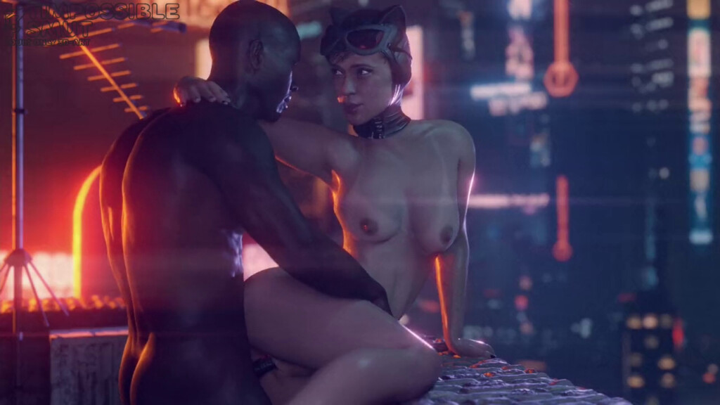 Catwoman gets blacked