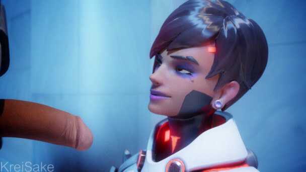 Sombra Deepthroat Cumshot