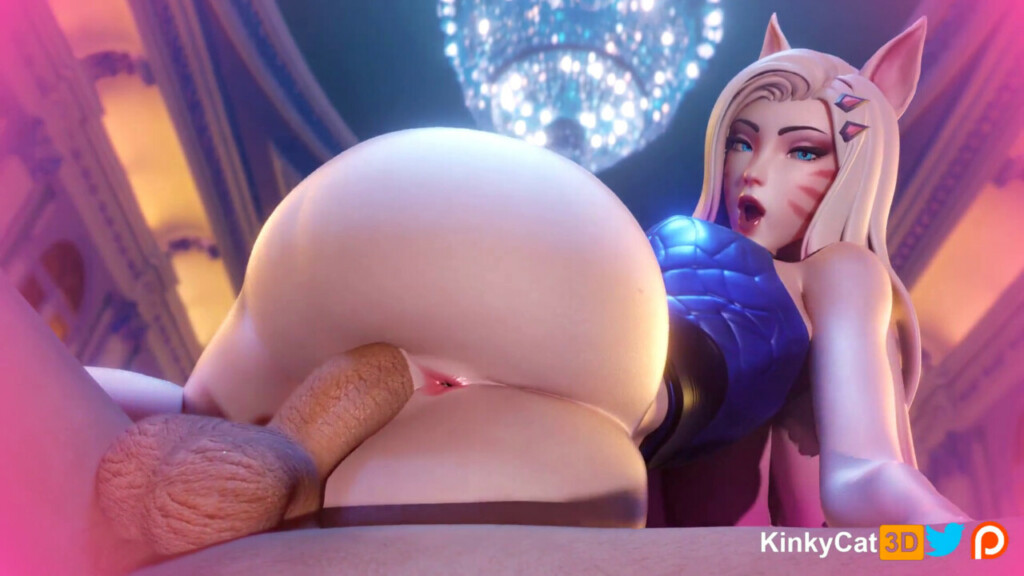 Ahri gets fucked and creampied