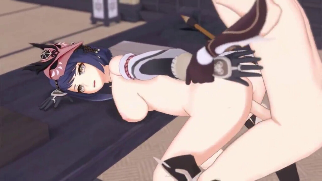 Kujou Sara gets pounded