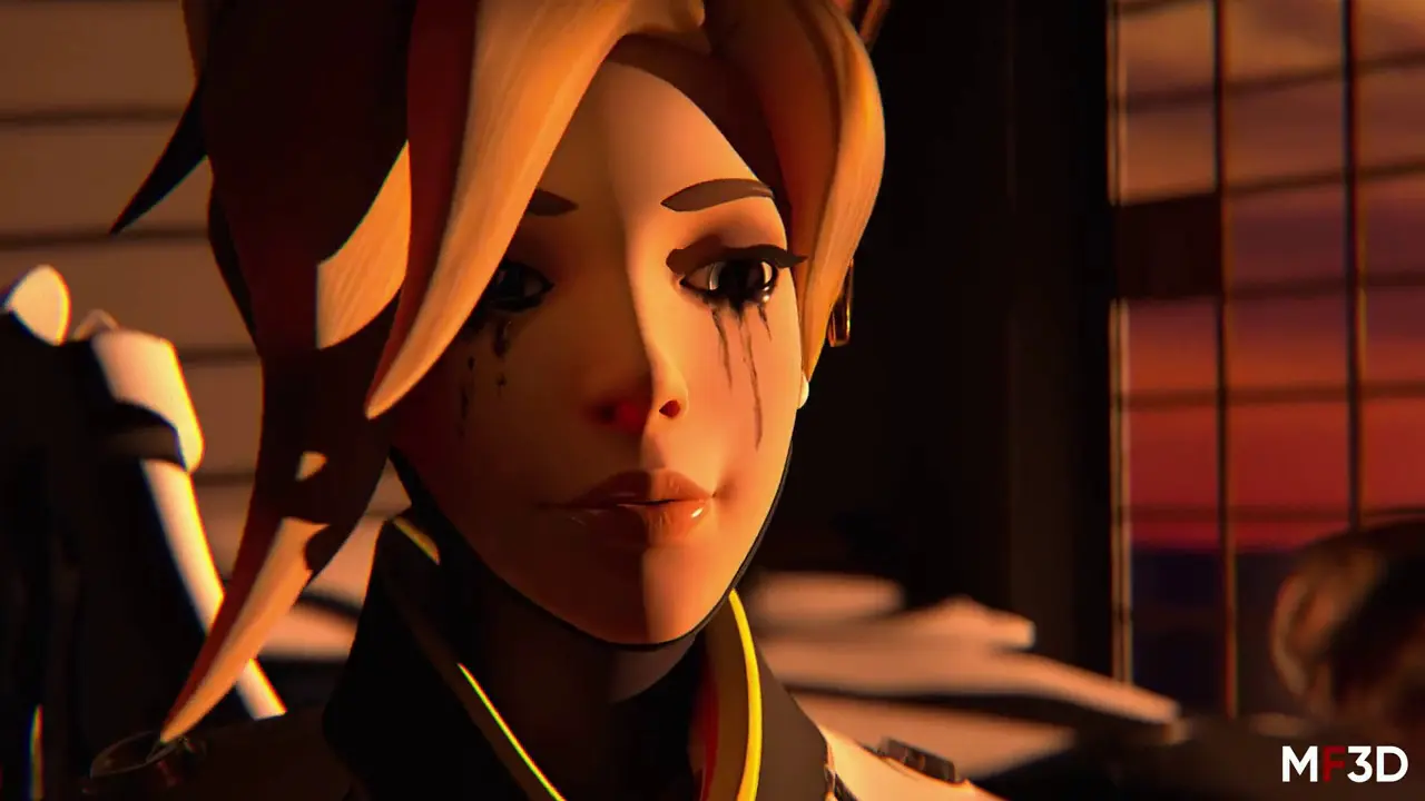 Mercy Ruined Makeup Blowjob - Overwatch - SFM Compile