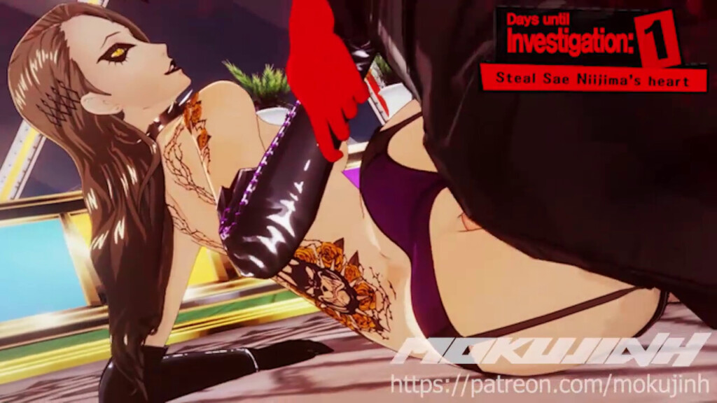 Niijima Sae fucked in the ass