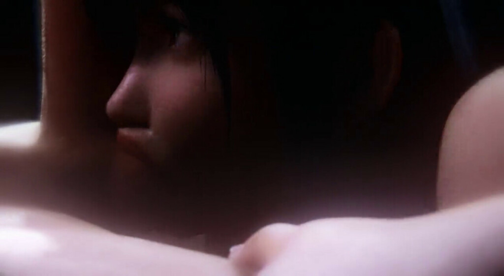 Tifa Lockhart balls sucking