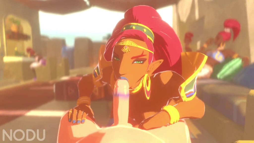 Urbosa sucking and fucked