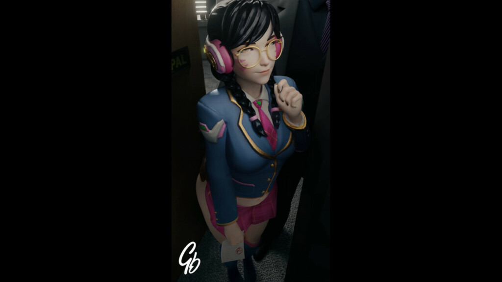 Academy D.va getting those A's