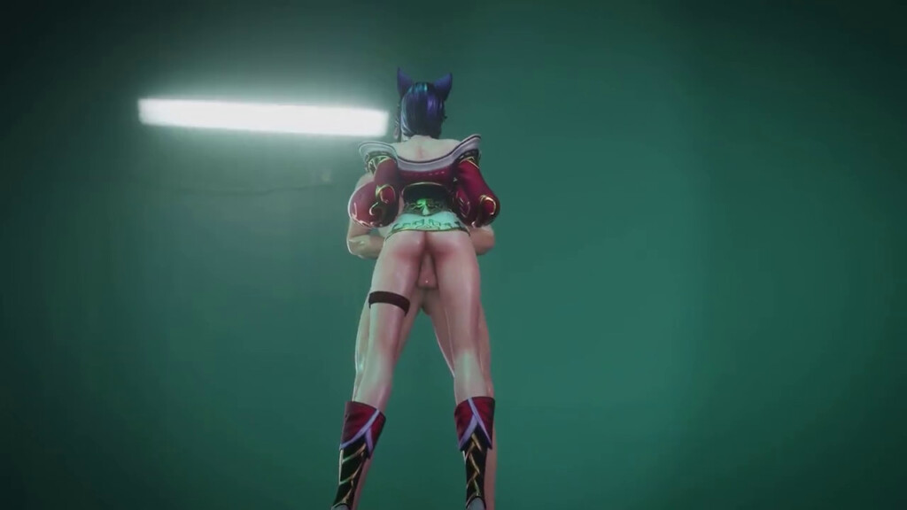 Ahri standing creampie