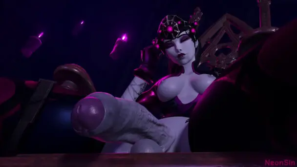 Sucking Futa Widowmaker Taker POV