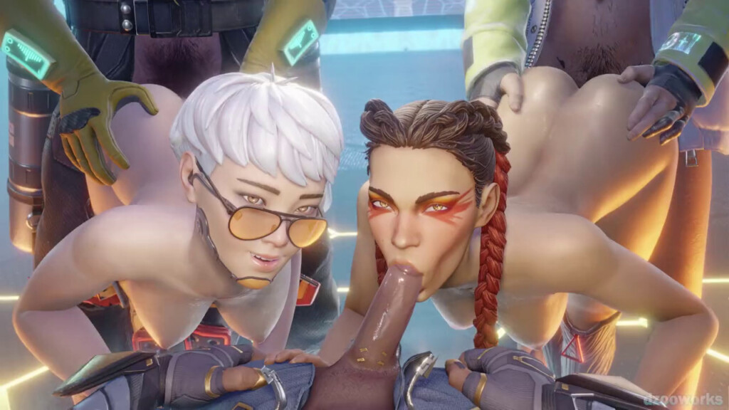 Valkyrie and Loba Gangbang