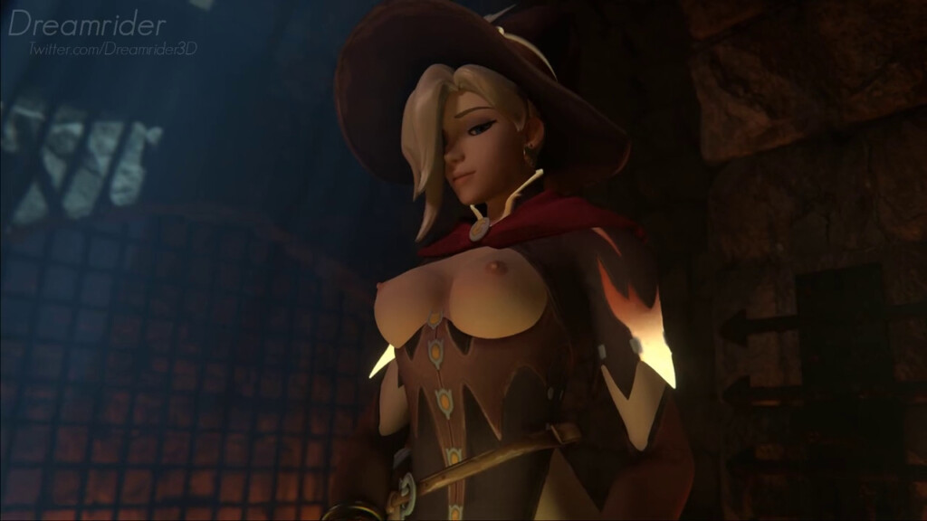Witch Mercy caught her prey