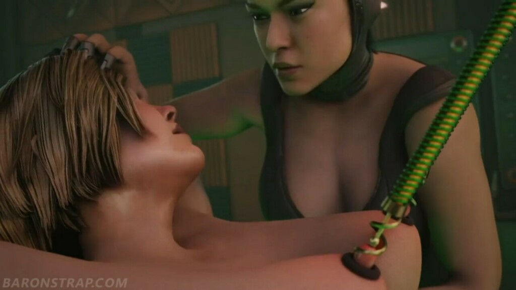 Catwoman punishing Power girl - Preview