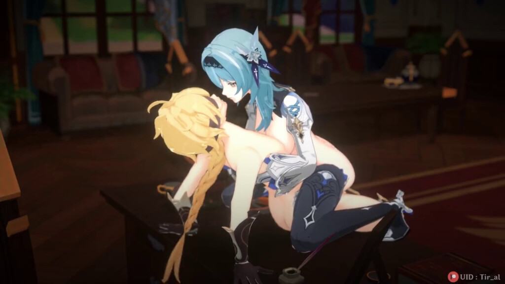 Eula getting kinky with Aether