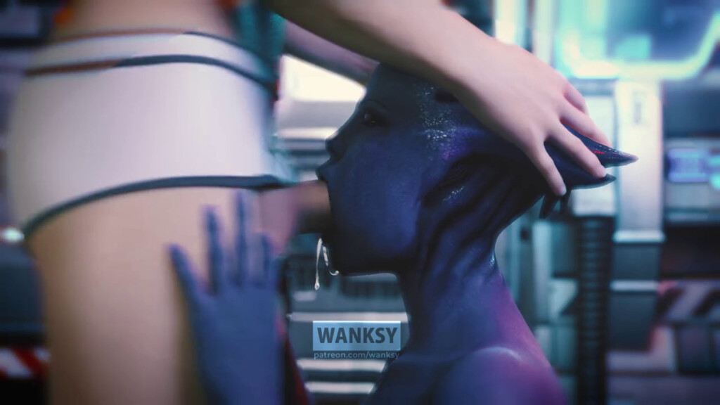 Liara T'soni Face Fuck