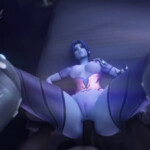 Widowmaker gets creampied in the ass