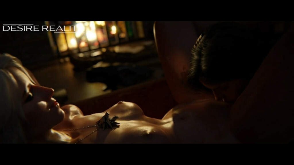 Yennefer going down on Ciri