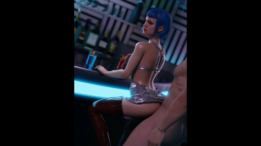 Evelyn Parker fucked at the bar
