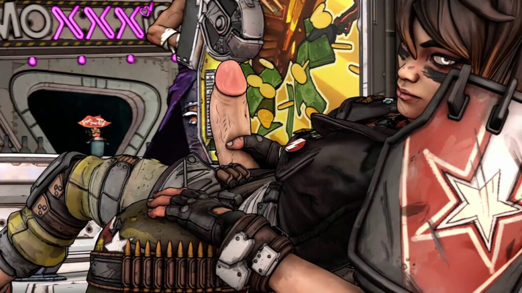 Futa Moze jerking herself