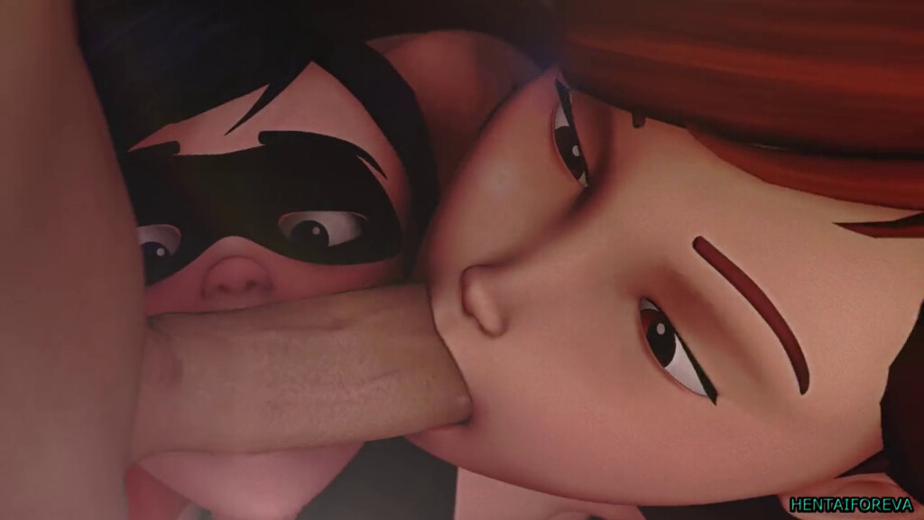 Helen and Violet Double Blowjob