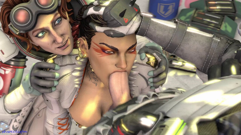Horizon watching Loba Face Fuck