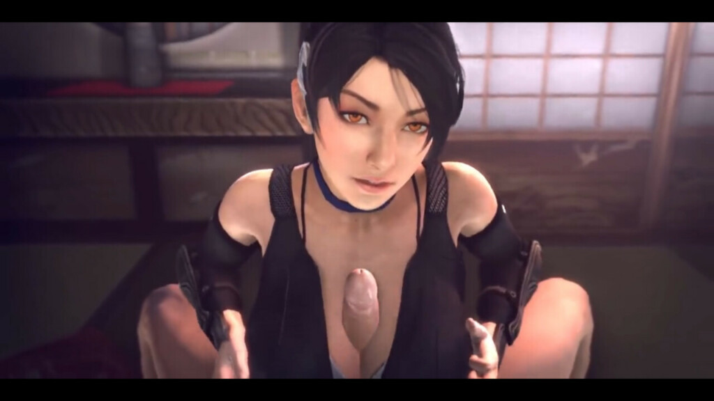 Momiji's Titty Fuck