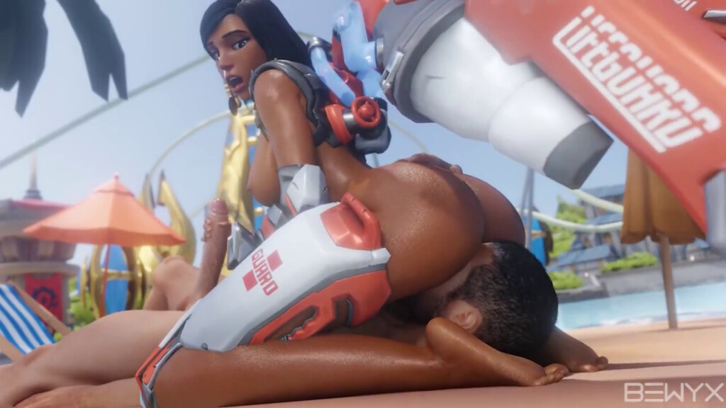 Pharah Ass to Face