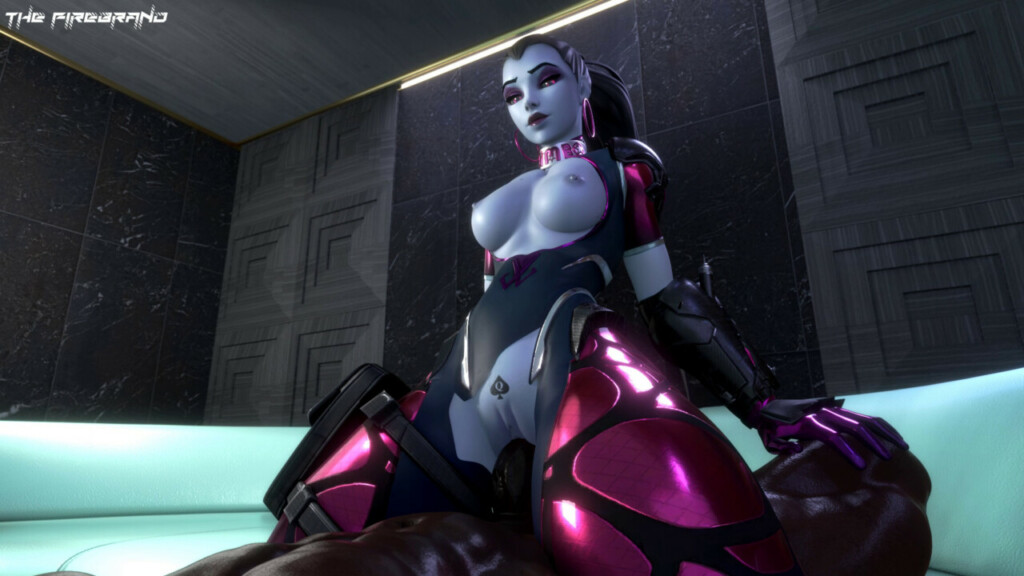 Sexy Widowmaker Cowgirl Ride (Blacked)